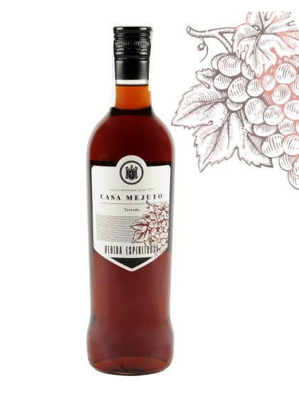 Licor de aguardiente tostada